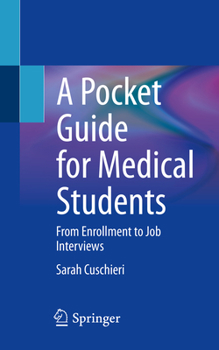 Paperback A Pocket Guide for Medical Students: From Enrollment to Job Interviews Book