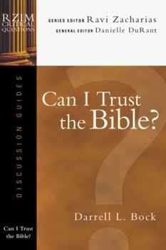 Paperback Can I Trust the Bible? Book