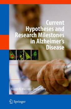 Paperback Current Hypotheses and Research Milestones in Alzheimer's Disease Book