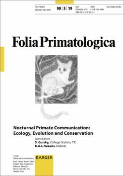 Paperback Noctunral Prime Communication: Ecology, Evolution and Conservation Book