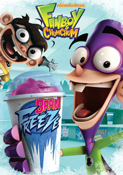 DVD Fanboy & Chum Chum: Brain Freeze Book