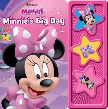 Board book Disney Junior Minnie: Minnie's Big Day Sound Book [With Battery] Book