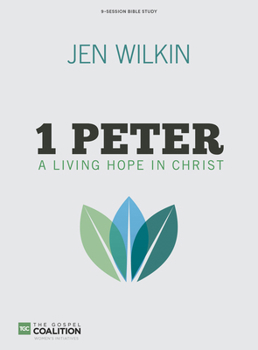 Paperback 1 Peter Bible Study Book: A Living Hope in Christ Book