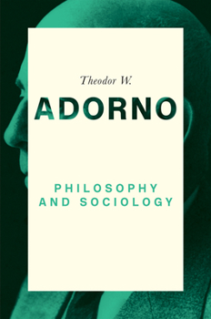 Paperback Philosophy and Sociology: 1960 Book