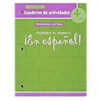 Paperback ?en Espa?ol!: Cuaderno de Actividades (Workbook) Level 4 [Spanish] Book