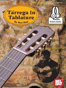 Paperback Tarrega in Tablature Book