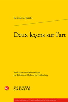 Paperback Deux Lecons Sur l'Art [Italian] Book