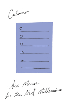 Paperback Six Memos for the Next Millennium Book