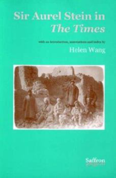 Paperback Sir Aurel Stein in the "Times" Book