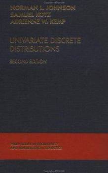 Hardcover Univariate Discrete Distributions Book