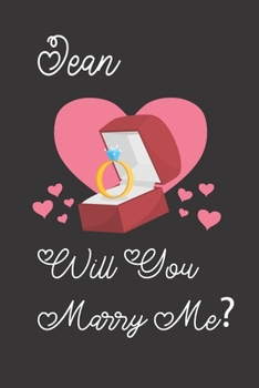 Jean will you Marry Me: Happy valentines day journal Funny notebook quotes gift idea: valentines day girlfriend or boyfriend Notebook|6x9 (120 ... Journal For women, ... men, birthday gifts
