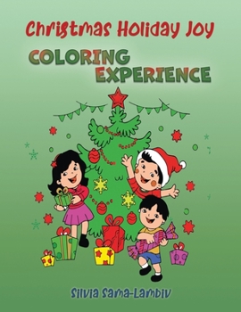 Paperback Christmas Holiday Joy: Coloring Experience Book