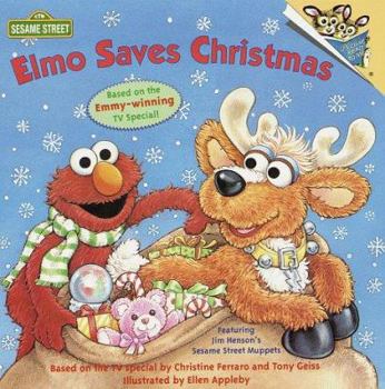 Paperback Elmo Saves Christmas Book