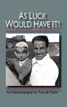 Hardcover As Luck Would Have It: An Autobiography Book