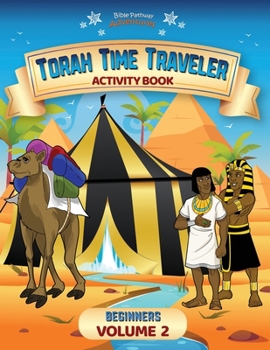 Paperback Torah Time Traveler Activity Book for Beginners (Volume 2) Book
