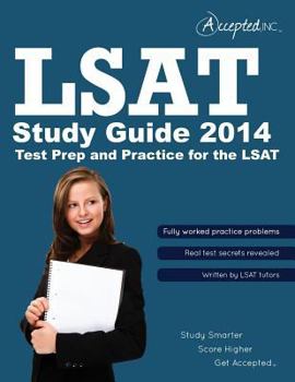 Paperback LSAT Study Guide 2014: Test Prep and Practice for the LSAT Book