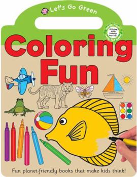 Paperback Let's Go Green Coloring Fun Book