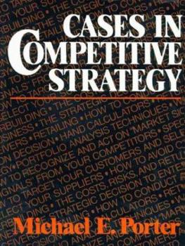 Hardcover Cases in Competitive Strategy Book