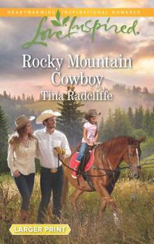Mass Market Paperback Rocky Mountain Cowboy [Large Print] Book