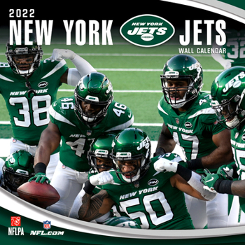 Calendar New York Jets 2022 12x12 Team Wall Calendar Book