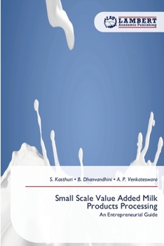 Paperback Small Scale Value Added Milk Products Processing Book