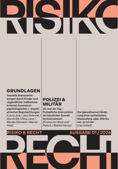 Paperback Risiko & Recht 01/2026 [German] Book