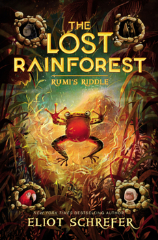 Hardcover The Lost Rainforest: Rumi's Riddle Book