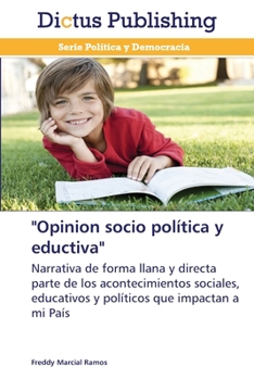 Paperback "Opinion socio política y eductiva" [Spanish] Book