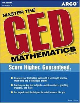 Paperback Master the GED-Mathematics Book