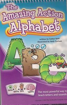 Spiral-bound Amazing Action Alphabet Book