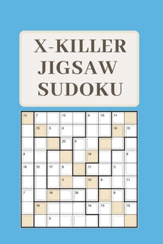 Paperback X-Killer Jigsaw Sudoku: 184 Great Puzzles Book