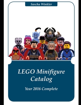 Paperback LEGO Minifigures Catalog Year 2016 Complete Book