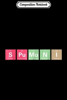 Composition Notebook: Spumoni Italian American Periodic Table Ice Cream Journal/Notebook Blank Lined Ruled 6x9 100 Pages