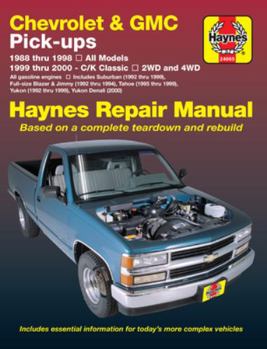 Paperback Chevrolet & GMC Pick-Ups 1988-20 & Suburban, Blazer, Jimmy, Tahoo & Yukon 1992-00 Book