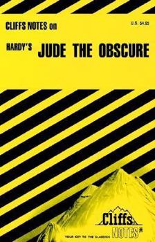 Paperback Cliffsnotes on Hardy's Jude the Obscure Book