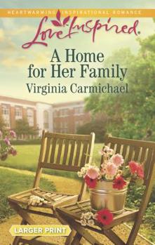 Mass Market Paperback A Home for Her Family [Large Print] Book