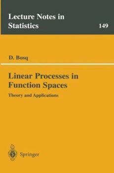 Paperback Linear Processes in Function Spaces: Theory and Applications Book