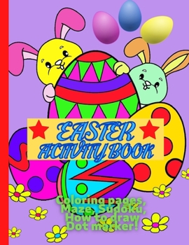 Paperback Easter Activity Book for Kids Book