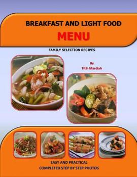Paperback Breakfast and Light Food Menu: Family Selection Recipes Book