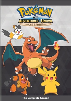 DVD Pokemon The Series: Black & White Adventures In Unova & Beyond Book