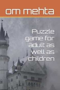 Paperback Puzzle game for adult as well as children Book