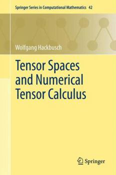 Hardcover Tensor Spaces and Numerical Tensor Calculus Book