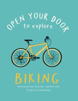 Hardcover Open Your Door to Explore Biking Book