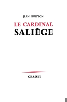 Paperback Le Cardinal Saliège [French] Book