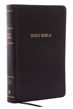 Bonded Leather KJV, Reference Bible, Personal Size Giant Print, Bonded Leather, Black, Red Letter Edition [Large Print] Book