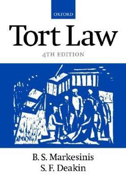 Paperback Tort Law: Book