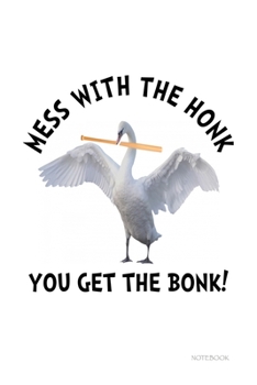 Paperback Notebook: Untitled Goose Video Game 6 x 9 Inch Notepad With Lined Wide Ruled Notepad Paper. Journal Gift With Soft Matte Cover F Book