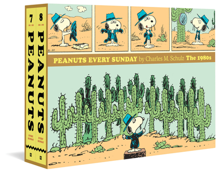 Hardcover Peanuts Every Sunday: The 1980s Gift Box Set Book