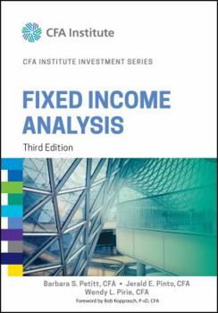 Hardcover Fixed Income Analysis Book