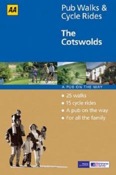 Paperback AA Pub Walks & Cycle Rides: The Cotswolds Book